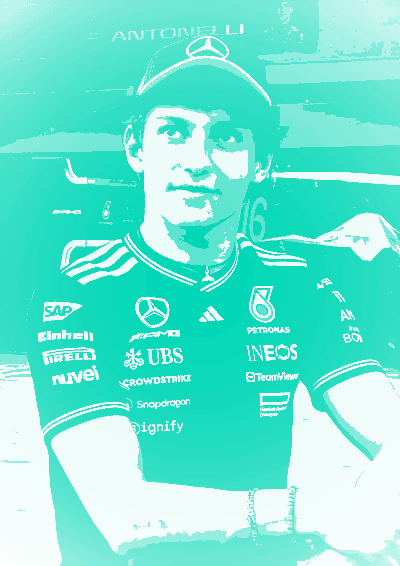 Kimi Antonelli driver portrait