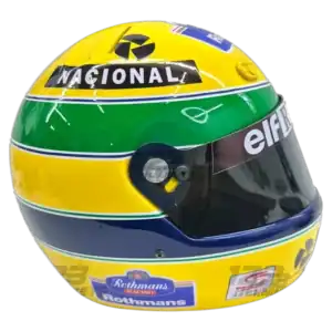 Ayrton Senna 1994 F1 replica helmet full size - front view