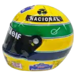 Ayrton Senna 1994 F1 replica helmet full size - left view