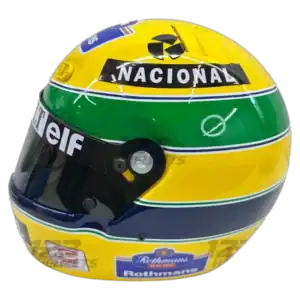 Ayrton Senna 1994 F1 replica helmet full size - left view