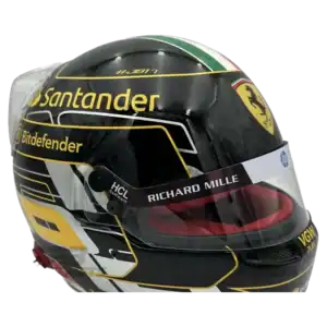 Charles Leclerc 2024 Monza GP F1 replica helmet full size - front view