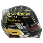 Charles Leclerc 2024 Monza GP F1 replica helmet full size - left-back view