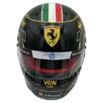 Charles Leclerc 2024 Monza GP F1 replica helmet full size - right-front view