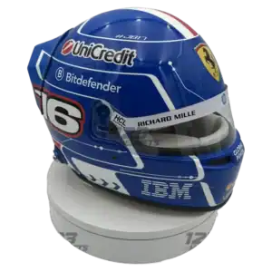Charles Leclerc 2025 Miami GP F1 replica helmet full size - unknown view