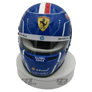 Charles Leclerc 2025 Miami GP F1 replica helmet full size - unknown view