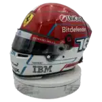 Charles Leclerc 2026 F1 replica helmet full size - left view