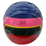 Gilles Villeneuve 1997 F1 replica helmet full size - back view