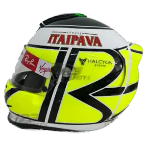 Jenson Button 2009 F1 replica helmet full size - left view