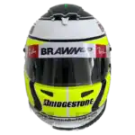 Jenson Button 2009 F1 replica helmet full size - front view