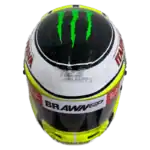 Jenson Button 2009 F1 replica helmet full size - top view