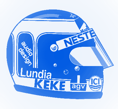Keke Rosberg legend portrait