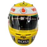 Lewis Hamilton 2008 F1 replica helmet full size - front view