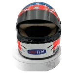 Michael Schumacher 2000 Ferrari F1 replica helmet — back view, collector display model