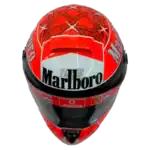Michael Schumacher 2004 F1 replica helmet full size - unknown view