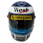 Mika Hakkinen 1998 F1 replica helmet full size - unknown view