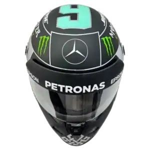 Nico Rosberg 2016 F1 replica helmet full size - left-front view