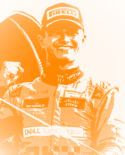 Lando Norris driver portrait