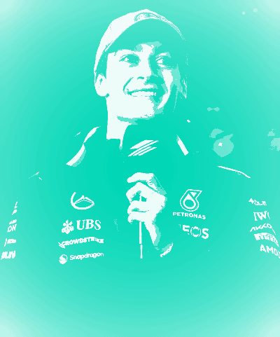 George Russell driver portrait