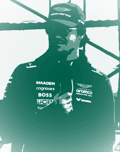 Aston Martin team portrait
