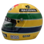 Ayrton Senna 1991 F1 replica helmet full size - unknown view