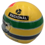 Ayrton Senna 1991 F1 replica helmet full size - unknown view