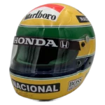 Ayrton Senna 1991 F1 replica helmet full size - unknown view