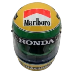 Ayrton Senna 1991 F1 replica helmet full size - unknown view