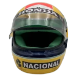 Ayrton Senna 1991 F1 replica helmet full size - unknown view