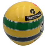 Ayrton Senna 1991 F1 replica helmet full size - unknown view