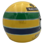 Ayrton Senna 1991 F1 replica helmet full size - unknown view