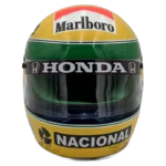 Ayrton Senna 1991 F1 replica helmet full size - unknown view