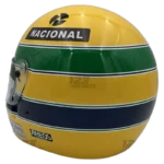 Ayrton Senna 1991 F1 replica helmet full size - unknown view