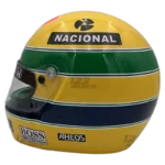 Ayrton Senna 1991 F1 replica helmet full size - unknown view