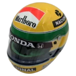 Ayrton Senna 1991 F1 replica helmet full size - unknown view