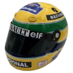 Ayrton Senna 1994 F1 replica helmet full size - unknown view