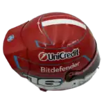 Charles Leclerc 2026 F1 replica helmet full size - unknown view