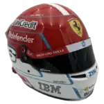 Charles Leclerc 2026 F1 replica helmet full size - unknown view