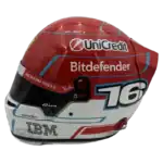 Charles Leclerc 2026 F1 replica helmet full size - unknown view