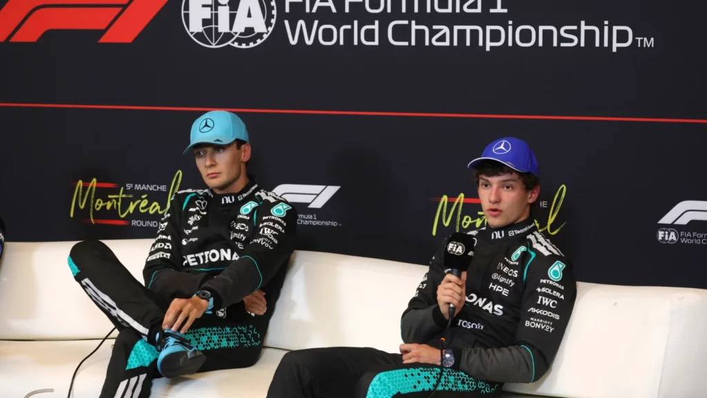 George Russell hands Kimi Antonelli F1 title favourite status as standings gap widens