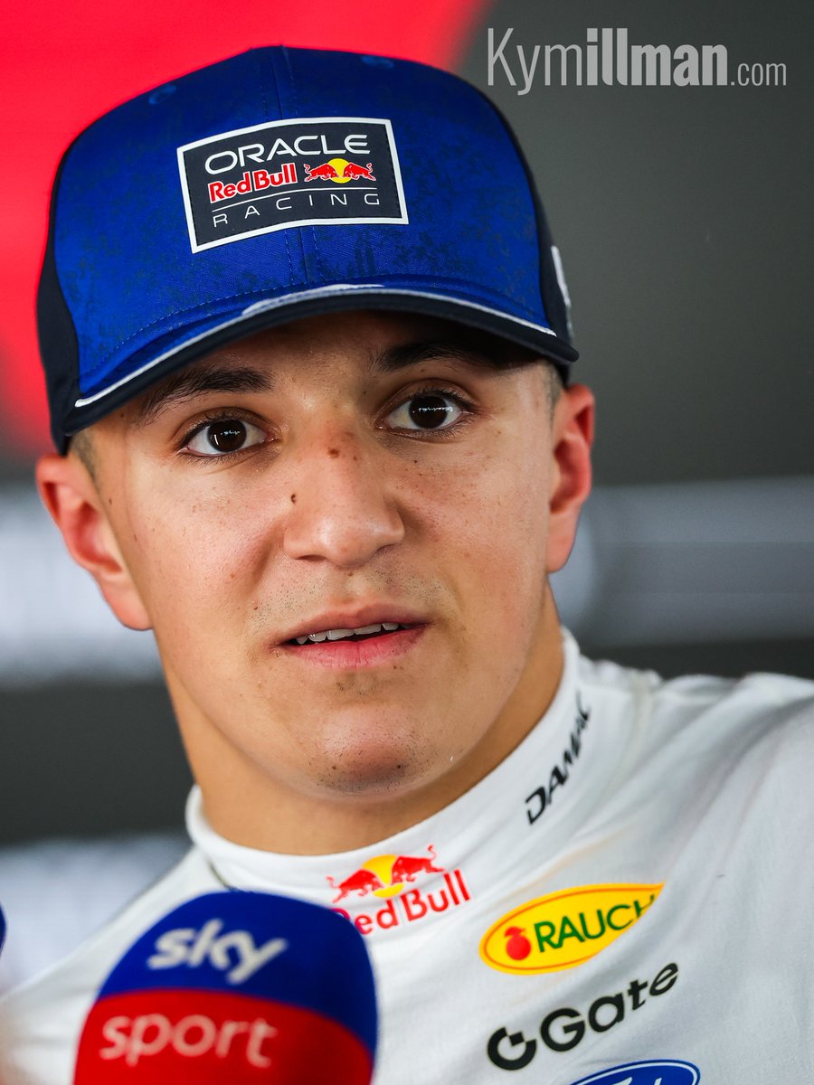 HARD ON HIMSELF Isack Hadjar admitted mistakes in the media pen after qualifying and didn't hold back in his self-criti