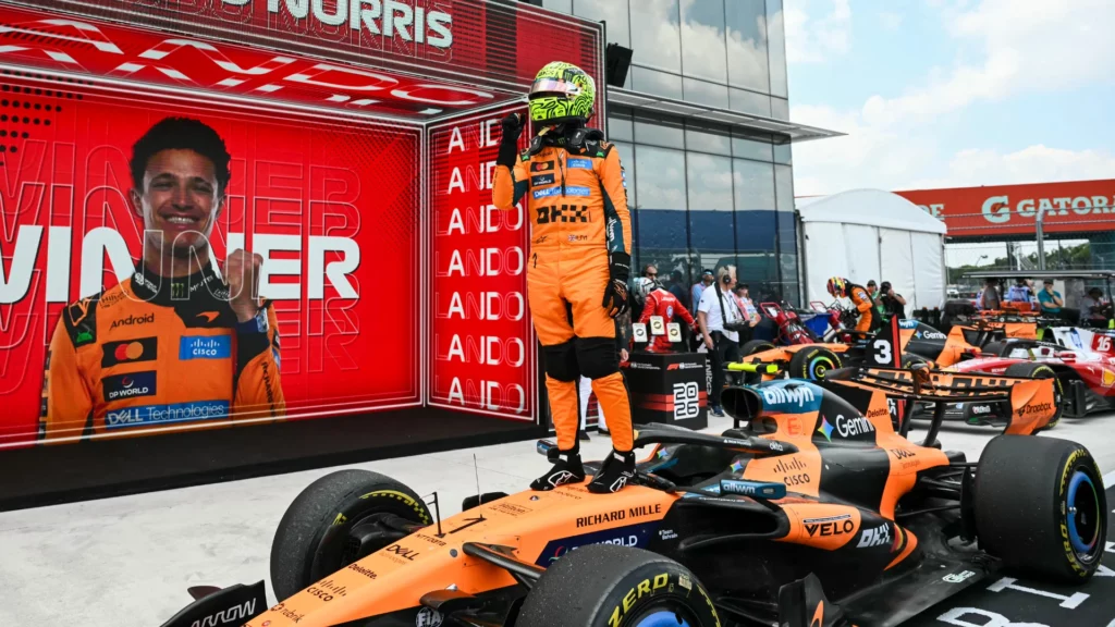 Miami GP 2026 Sprint Recap — McLaren 1-2 with Norris over Piastri, Leclerc Caps Ferrari Podium