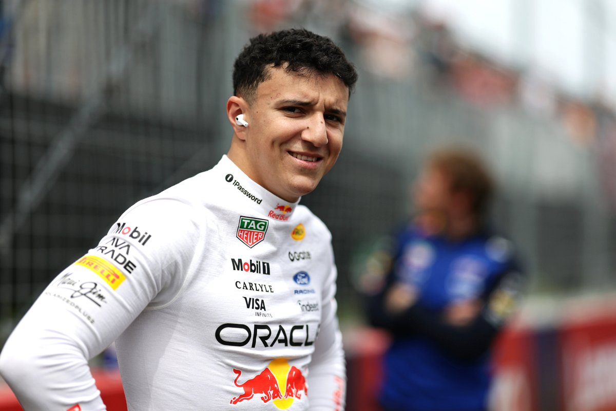 Mixed emotions for @Isack_Hadjar in Montreal - P4 after two penalties was a good outcome, but he wasn't happy in the car