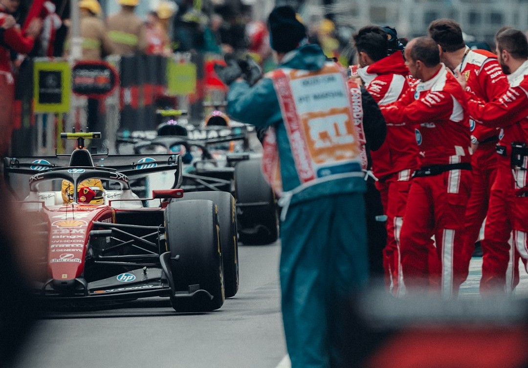 Montreal was a decent race for @ScuderiaFerrari, with P2 and P4, as Fred Vasseur explains: "Overall, it's a strong weeke