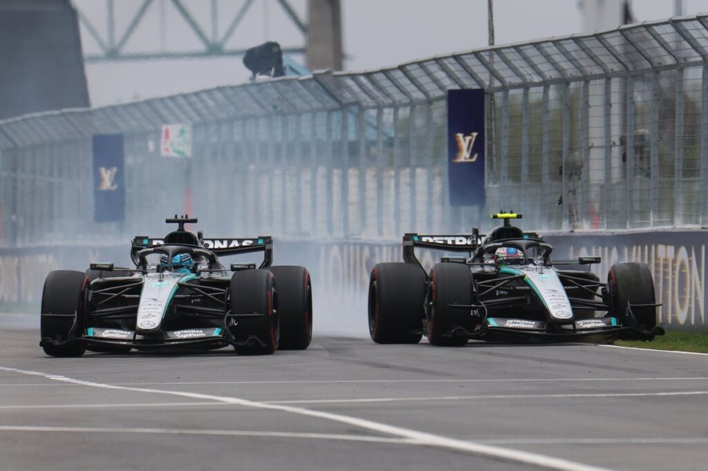 "Trust us to race each other" - The message George Russell and Kimi Antonelli had for Mercedes
