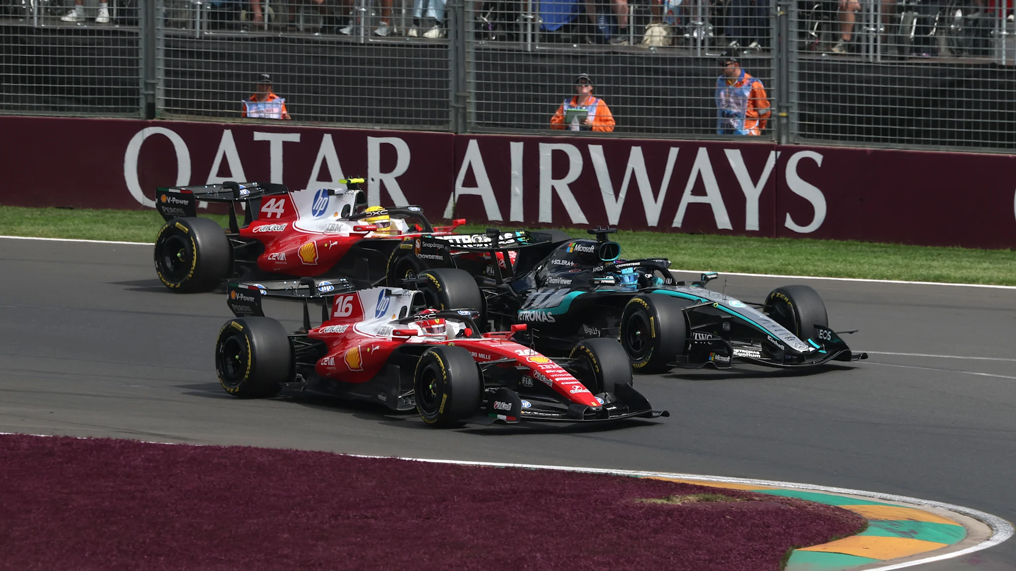 Who has gained and lost the most places at race starts?