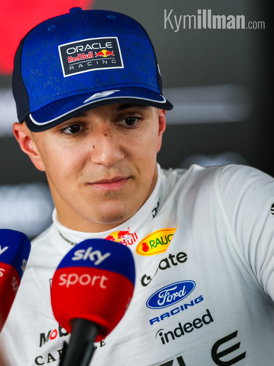 HARD ON HIMSELF
Isack Hadjar admitted mistakes in the media pen after qualifying and didn't hold ba
