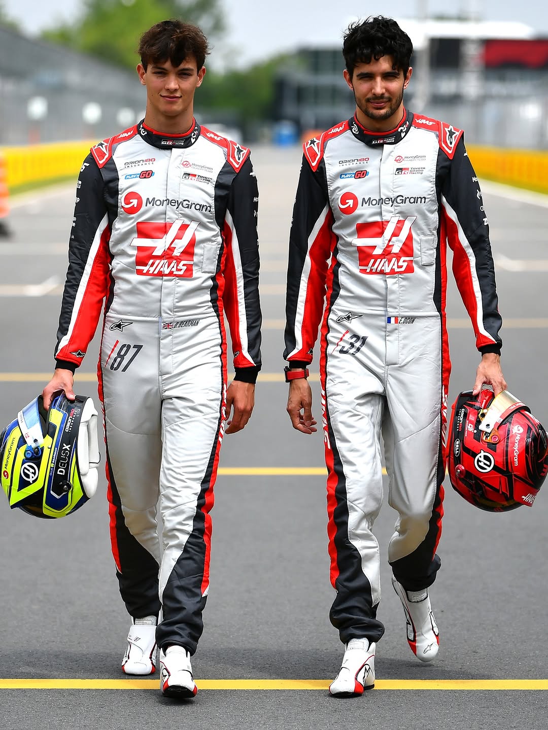 Last year we celebrated our 200th GP in Canada in style, with a special throwback livery and suits to mark the occasion 🍁✍️ 

#HaasF1 #F1