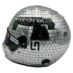 Lando Norris 2025 Miami GP Disco F1 replica helmet full size - interior view