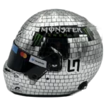Lando Norris 2025 Miami GP Disco F1 replica helmet full size - interior view