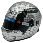 Lando Norris 2025 Miami GP Disco F1 replica helmet full size - interior view